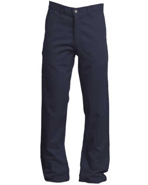 Image #1 - Lapco FR Men's Navy Uniform Pants - Straight Leg , Navy, hi-res