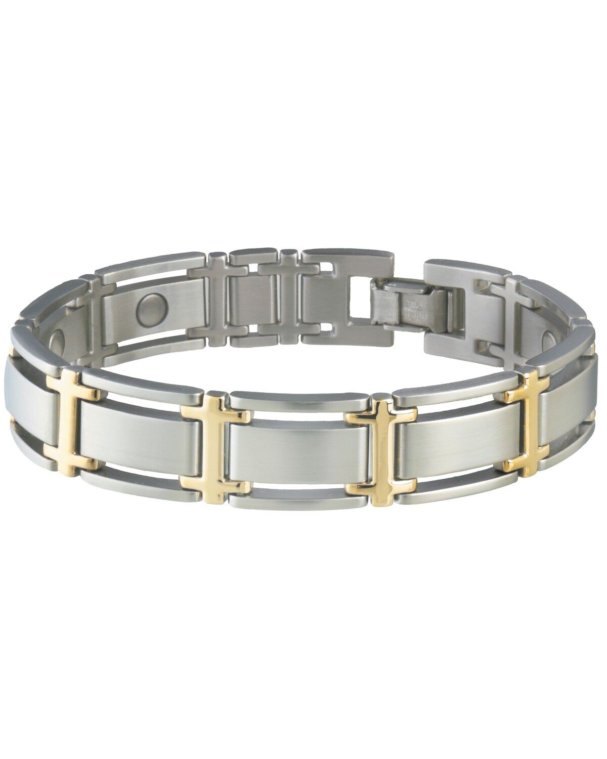 Image #1 - Sabona Men's Executive Symmetry Duet Magnetic Bracelet, , hi-res