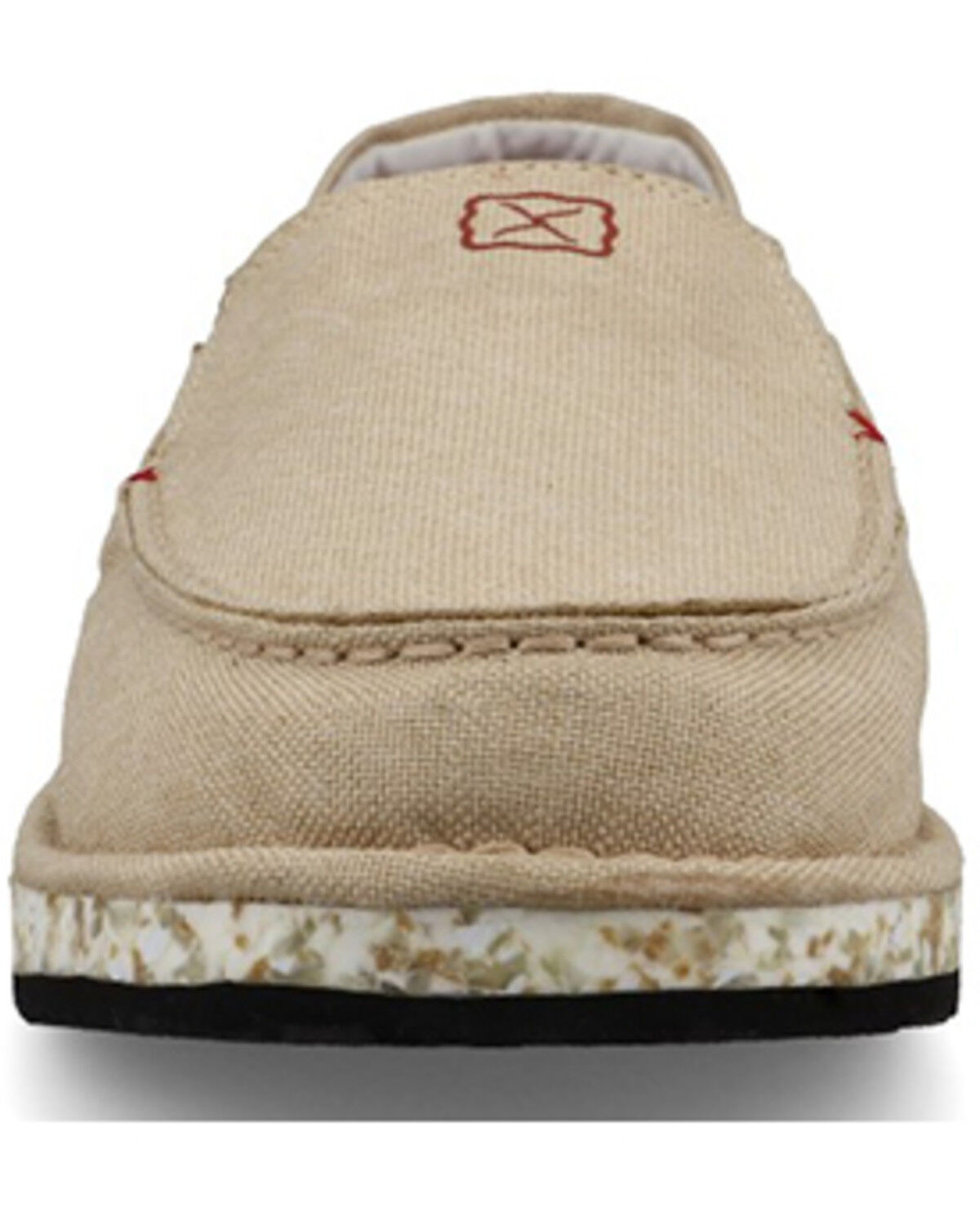 Image #3 - Twisted X Men's Circular Project™ Slip-On Shoes - Moc Toe, Cream, hi-res