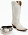 Image #3 - Idyllwind Women's Strut Western Belt, Ivory, hi-res