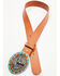 Image #1 - Idyllwind Women's Longhorn Buckle Belt, Brown, hi-res