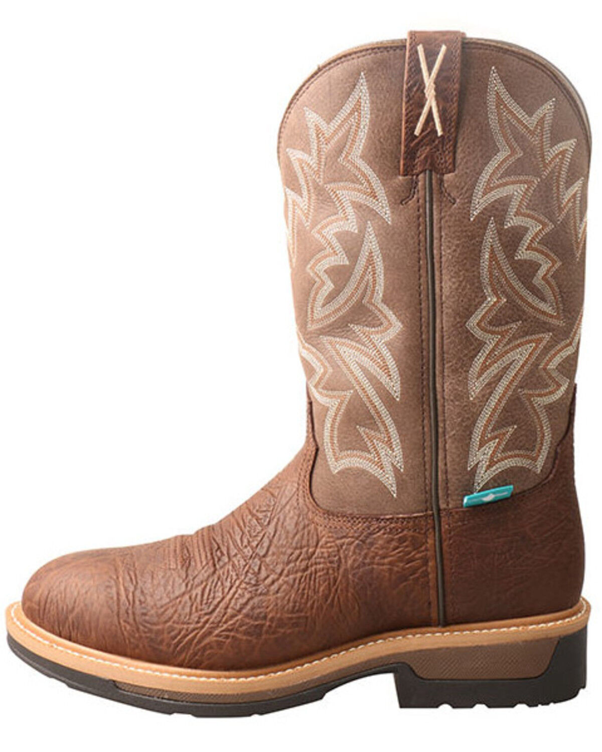 Image #2 - Twisted X Men's Lite Cowboy Western Work Boots - Composite Toe, , hi-res