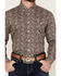 Image #3 - Roper Men's Amarillo Paisley Print Long Sleeve Button-Down Western Shirt, Multi, hi-res