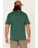 Image #4 - Carhartt Men's Dark Green Loose Fit Pocket Short Sleeve Work T-Shirt - Big, Dark Green, hi-res