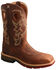 Twisted X Men's Tan Western Work Boots - Composite Toe, Tan, hi-res