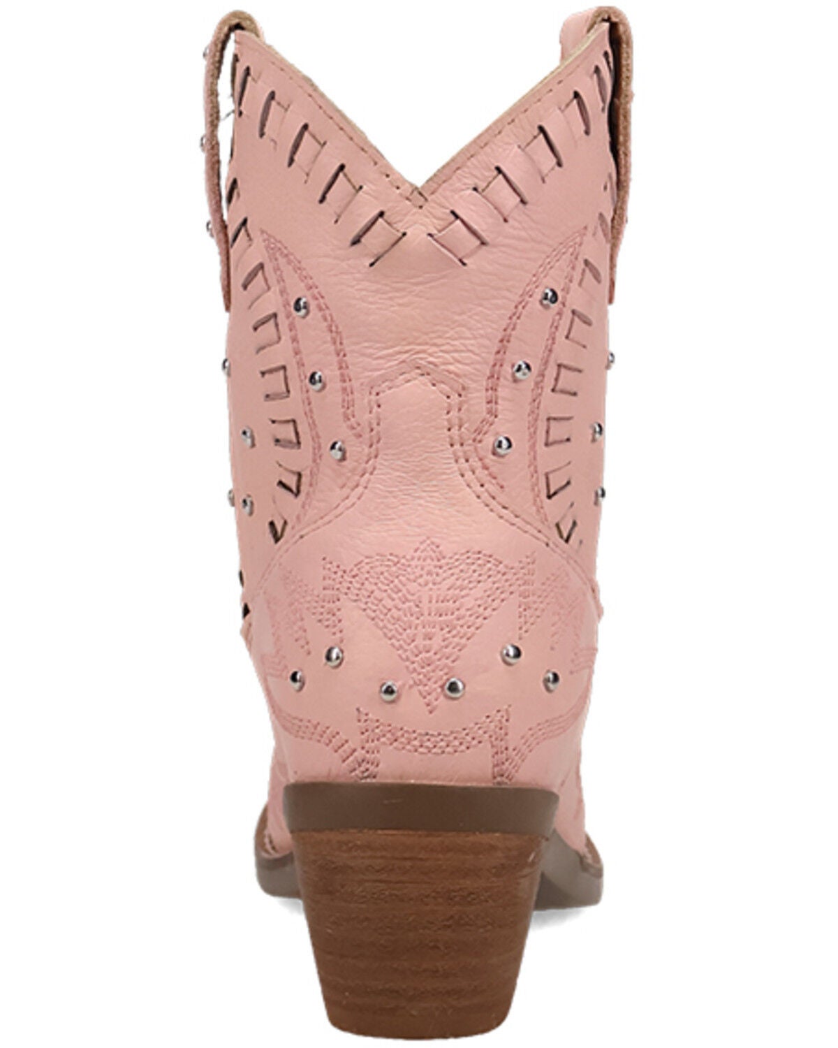 Image #5 - Dingo Girls' Precious Western Booties - Snip Toe, Pink, hi-res