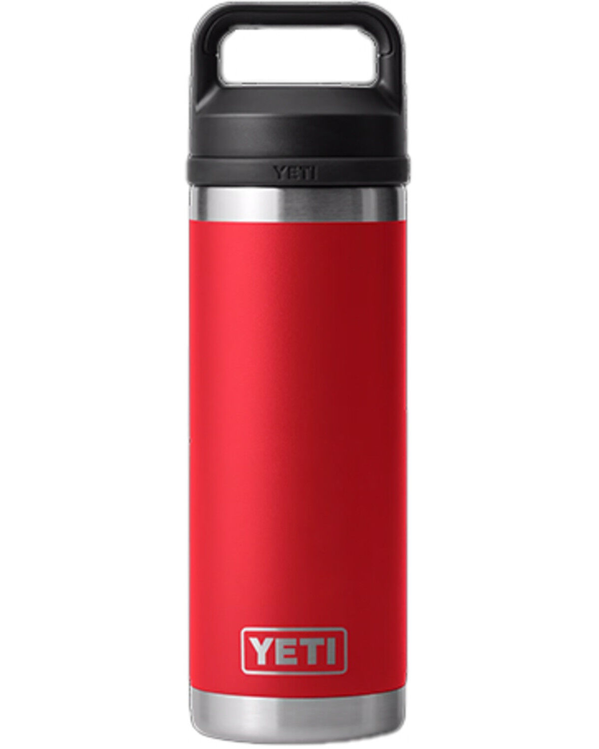Image #1 - YETI Rambler® Chug Cap 18oz Water Bottle, Red, hi-res