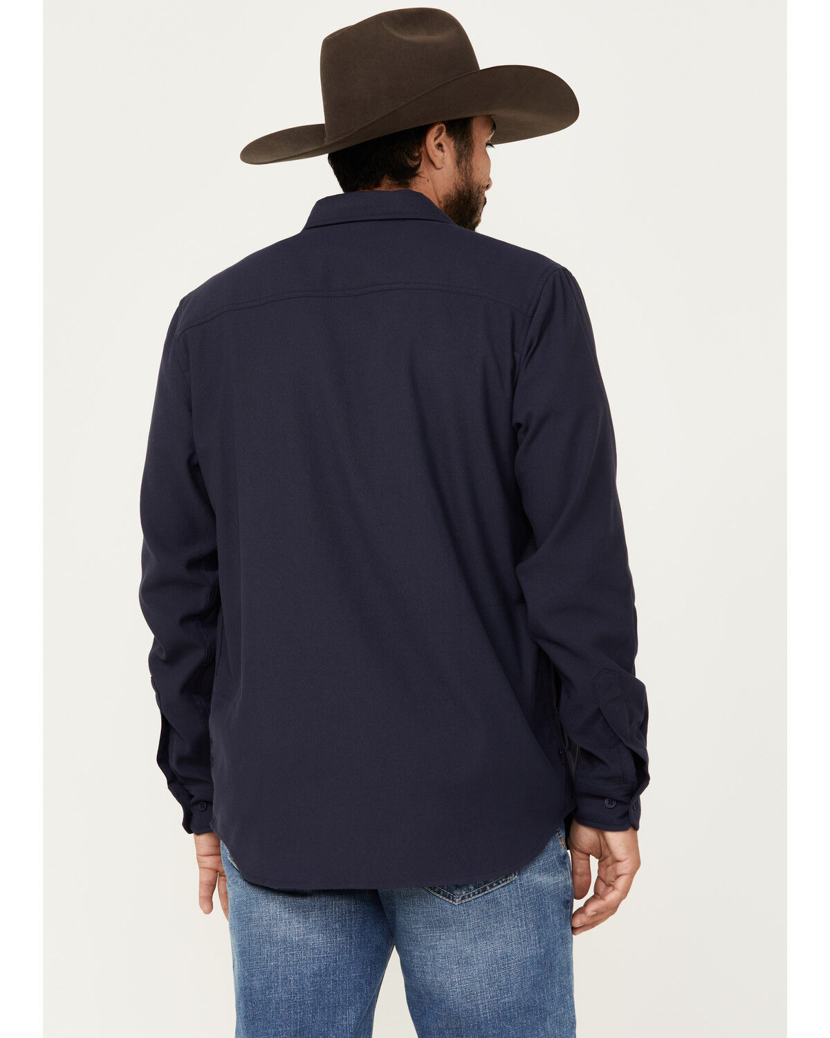 Image #4 - Kimes Ranch Men's Hart Long Sleeve Button-Down Shacket, Navy, hi-res