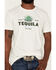 Cody James Men's Tequila Shot Ivory Graphic Short Sleeve T-Shirt , Ivory, hi-res