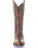Image #5 - Corral Men's Exotic Ostrich Western Boots - Round Toe, Cognac, hi-res