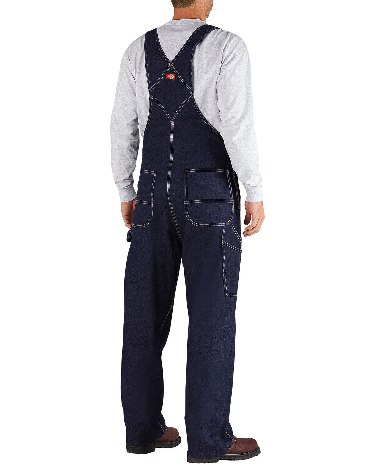 Image #2 - Dickies Bib Work Overalls, Indigo, hi-res