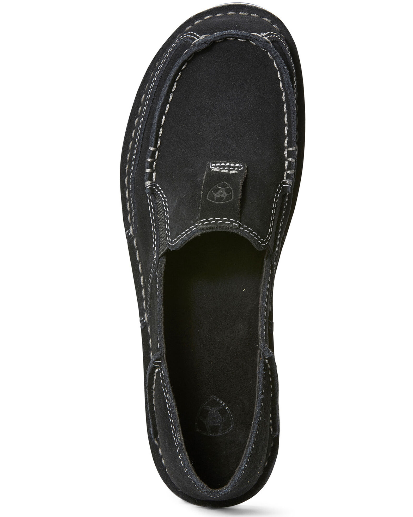 Image #4 - Ariat Women's Suede Cruiser Slip-On Shoes - Moc Toe, , hi-res