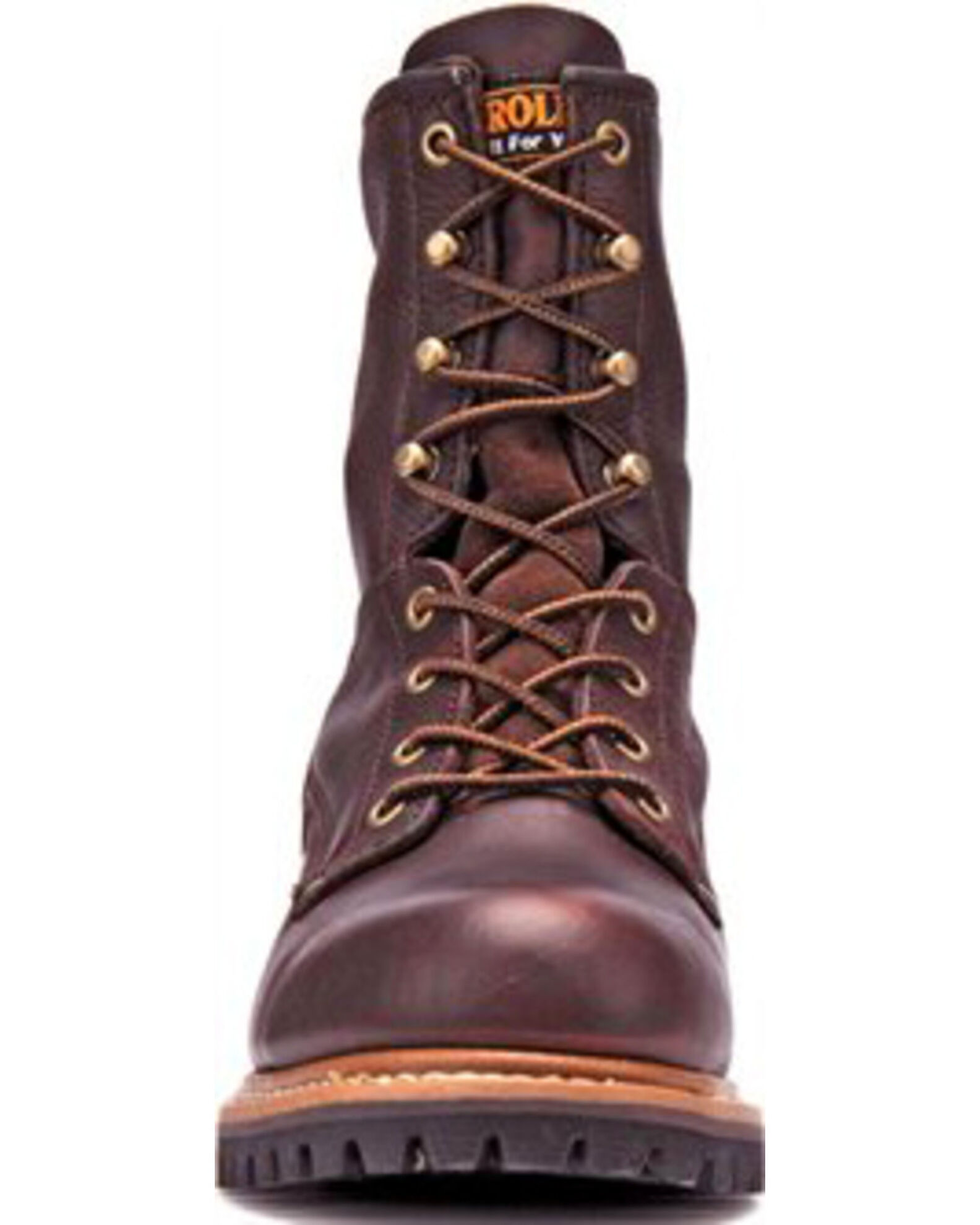 Image #3 - Carolina Men's Logger Boots - Soft Toe, Brown, hi-res