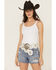 Image #1 - Shyanne Women's Willa Rounds Concho Belt, White, hi-res
