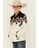 Image #2 - Powder River Outfitters Boys' Southwestern Print Sherpa Pullover, Brown, hi-res