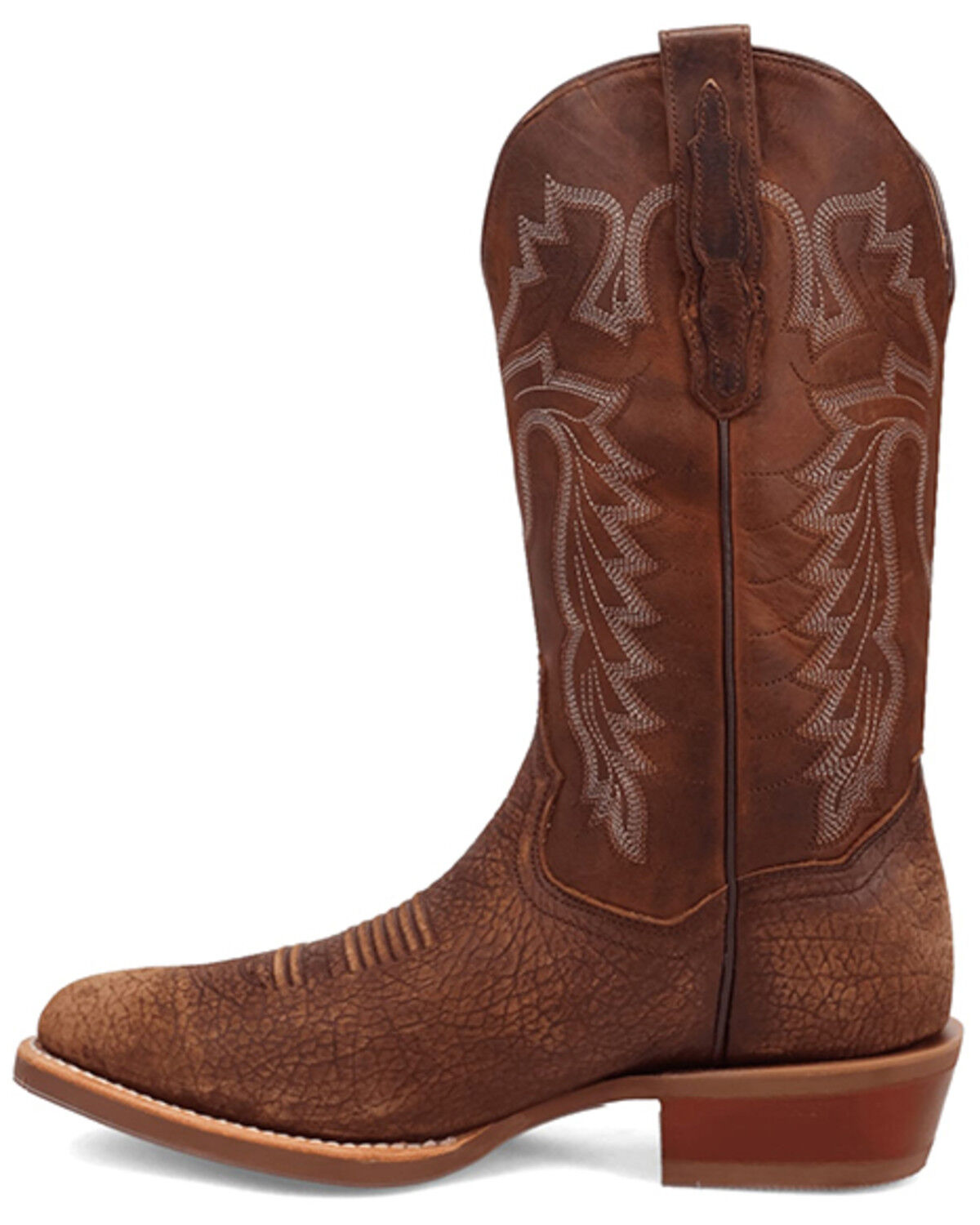 Image #3 - Dan Post Men's Neeley Performance Western Boots - Round Toe, Brown, hi-res