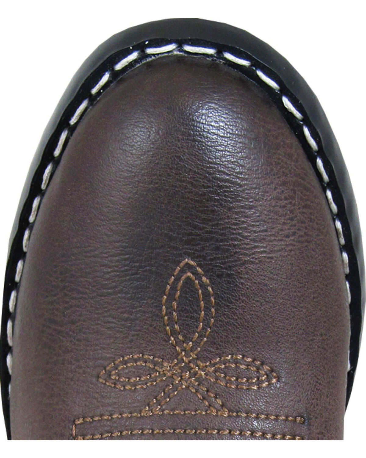 Image #2 - Smoky Mountain Girls' Monterey Western Boots - Round Toe, Brown, hi-res