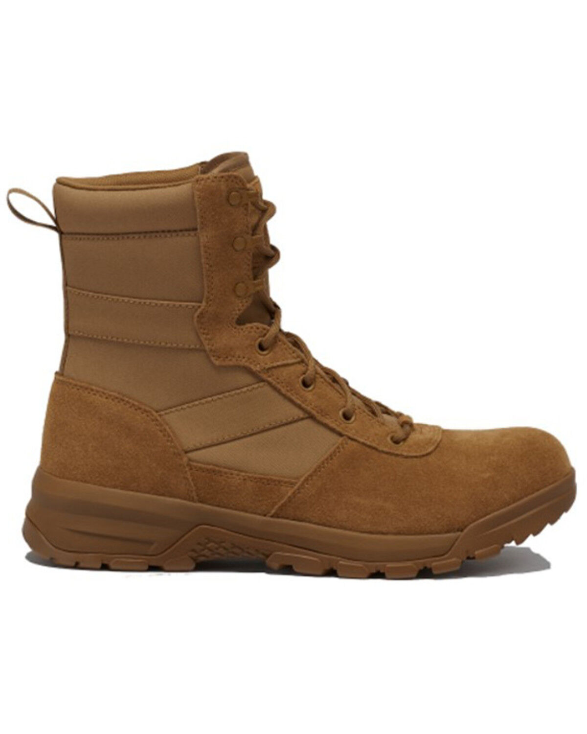 Image #2 - Belleville Men's 8" Spear Point Lightweight Hot Weather Tactical Boots - Soft Toe, Coyote, hi-res