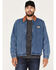 Image #1 - Brixton Men's Utopia Jacket, Light Blue, hi-res