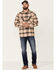 Image #2 - Pendleton Men's Ivory Wyatt Small Plaid Long Sleeve Snap Western Shirt, Ivory, hi-res