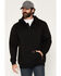 Image #1 - Forge Workwear Men's FR  Hooded Sweatshirt, Black, hi-res