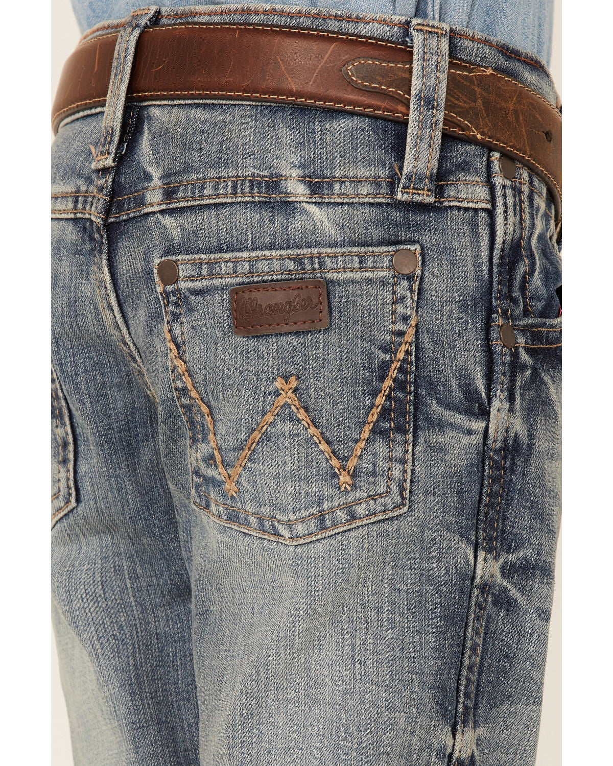 Image #4 - Wrangler Little Boys' Greeley Relaxed Bootcut Jeans, , hi-res