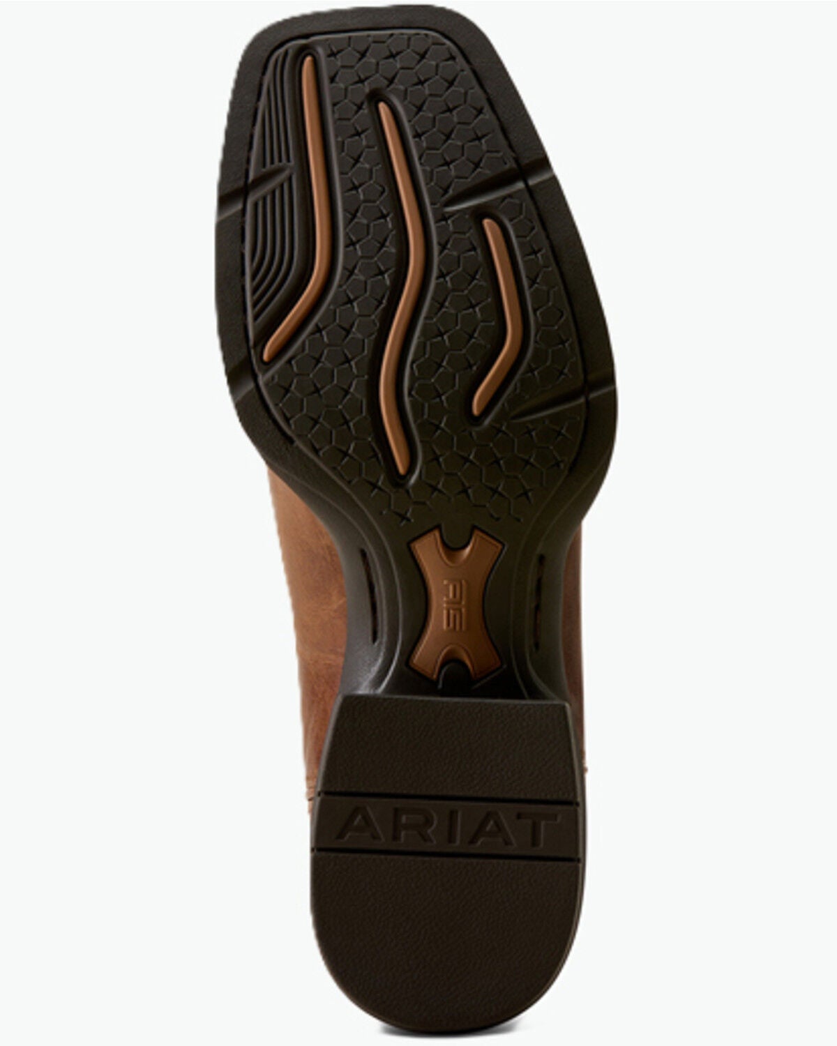Image #5 - Ariat Men's Sport Freedom Western Boots - Broad Square Toe, Brown, hi-res