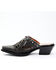 Image #4 - Dan Post Women's Inlay Mules - Snip Toe, Black, hi-res