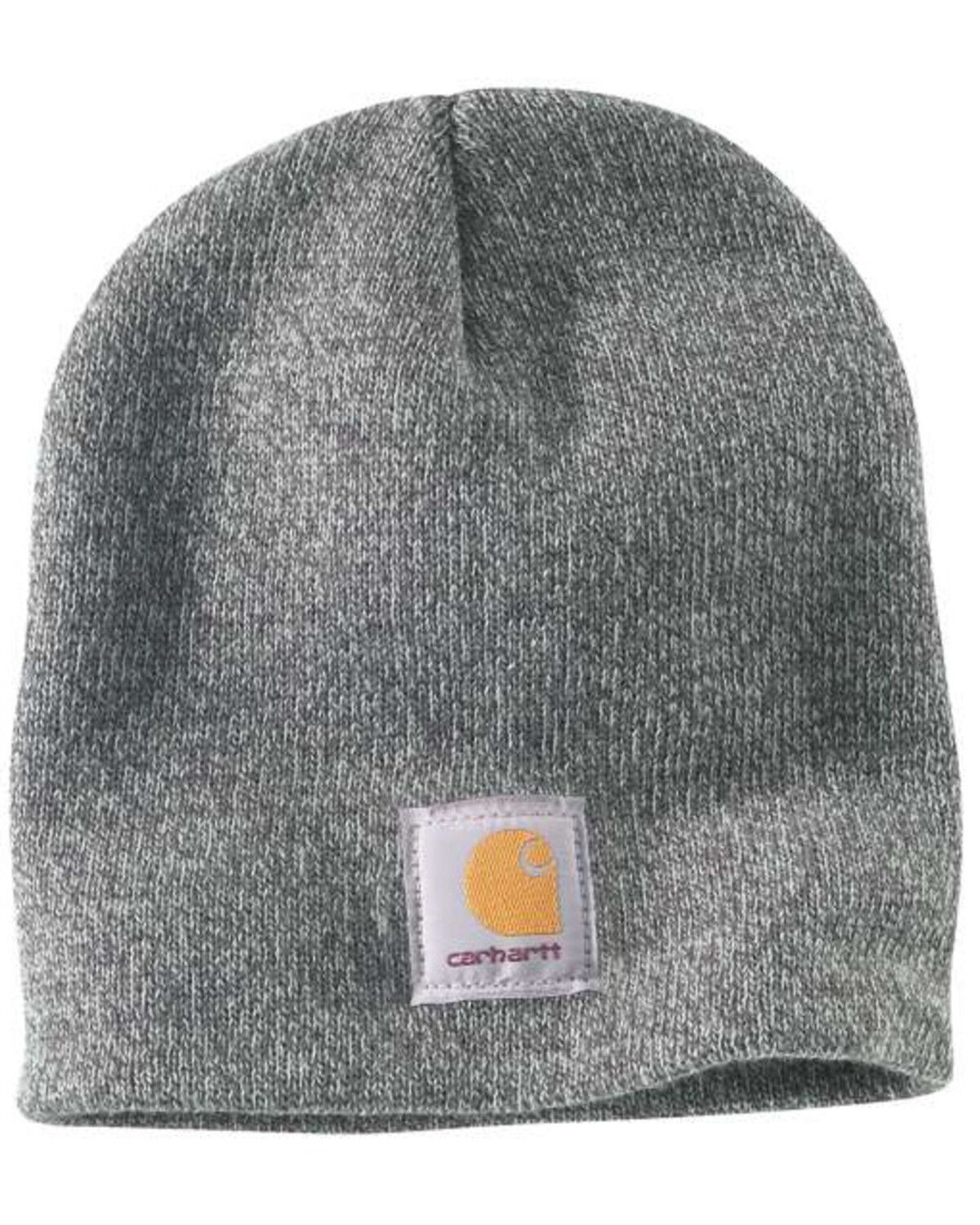 Image #1 - Carhartt Acrylic Watch Work Hat, Grey, hi-res