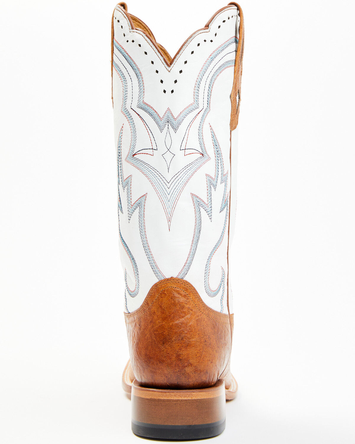 Image #5 - Cody James Men's Tomahawk Western Boots - Broad Square Toe, White, hi-res
