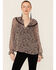 Image #1 - Lovestitch Women's Black Orchid Long Sleeve Lace Trim Peasant Blouse, Lavender, hi-res
