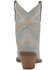 Image #5 - Dingo Women's Primrose Embroidered Leather Western Fashion Booties - Snip Toe , Blue, hi-res