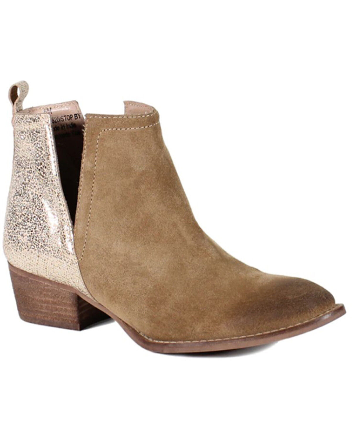 Image #1 - Diba True Women's Stop By Booties - Round Toe, Camel, hi-res