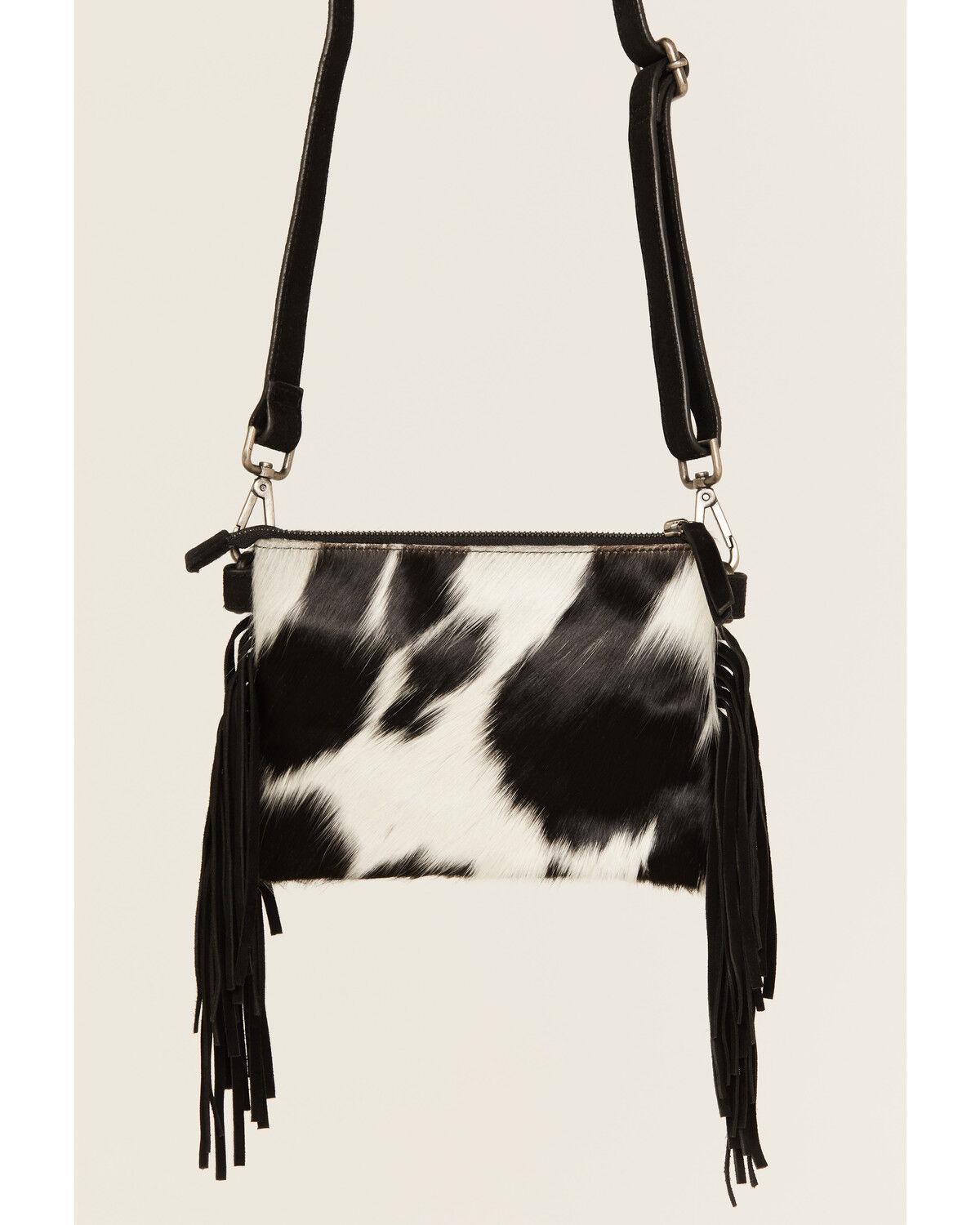 Image #5 - Shyanne Women's Meadow Hairon Leather Crossbody Bag, Black, hi-res