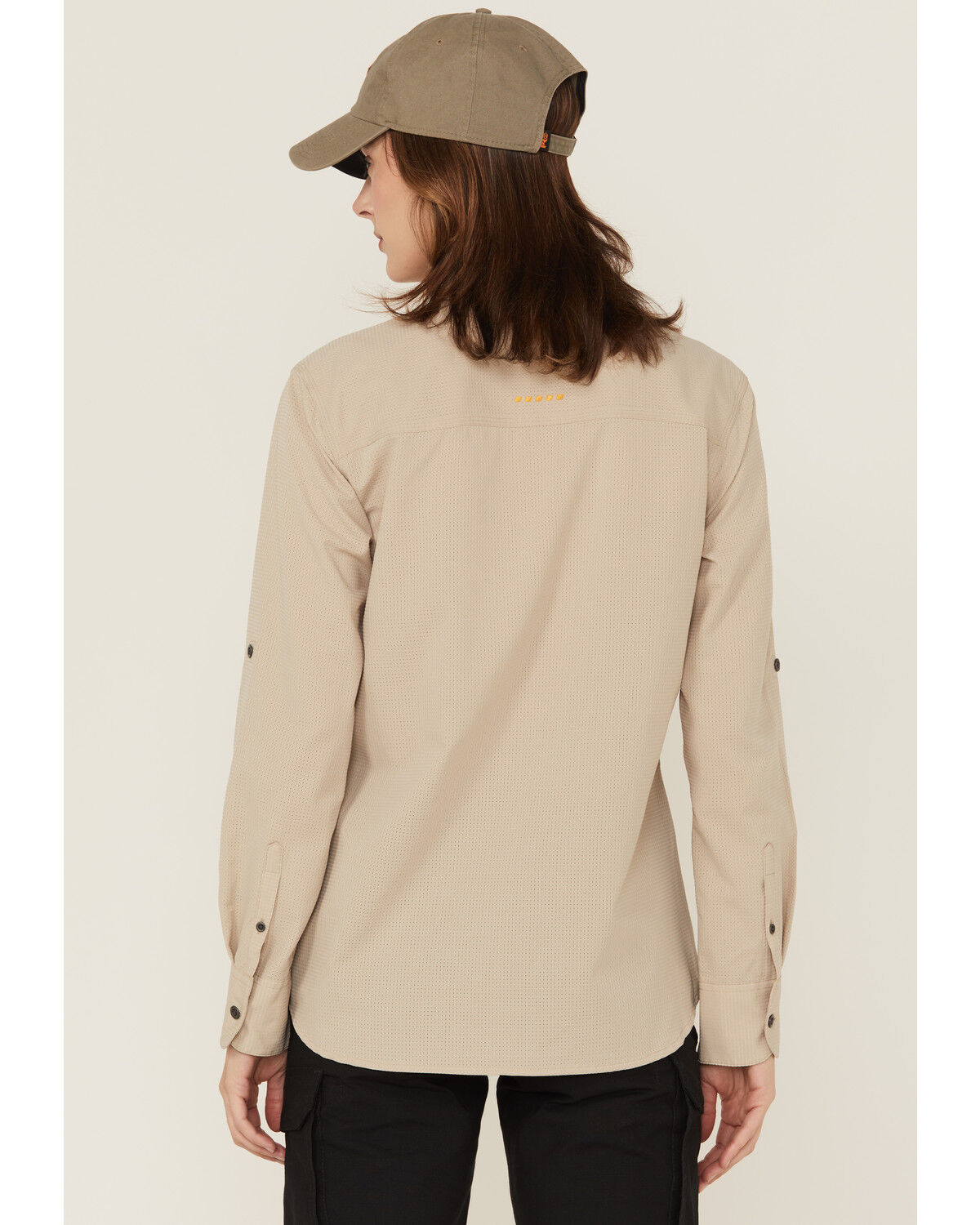 Image #4 - Ariat Women's Rebar Made Tough 360 Long Sleeve Button-Down Work Shirt, Grey, hi-res