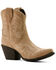Image #1 - Ariat Women's Chandler Western Booties - Snip Toe, Taupe, hi-res