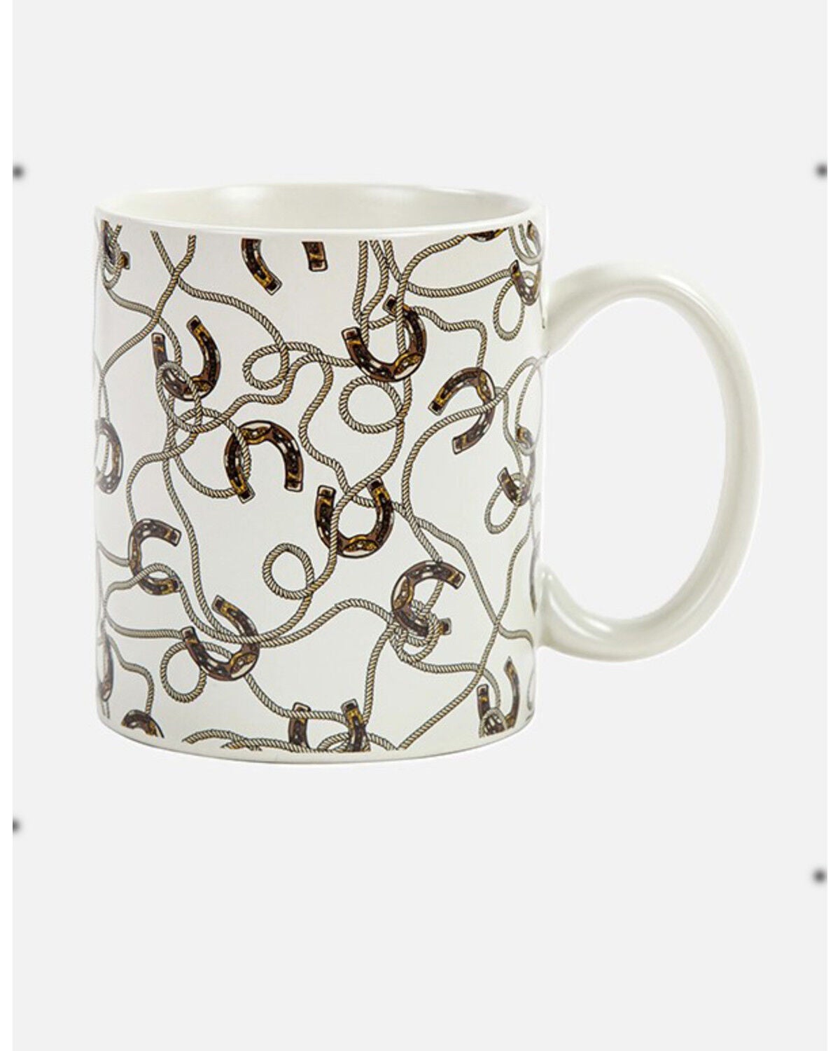 HiEnd Accents Pierre Equestrian Mug Set - 4 Piece, Multi, hi-res