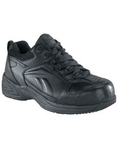Reebok Women's Jorie Athletic Jogger Work Shoes - Composite Toe, Black, hi-res