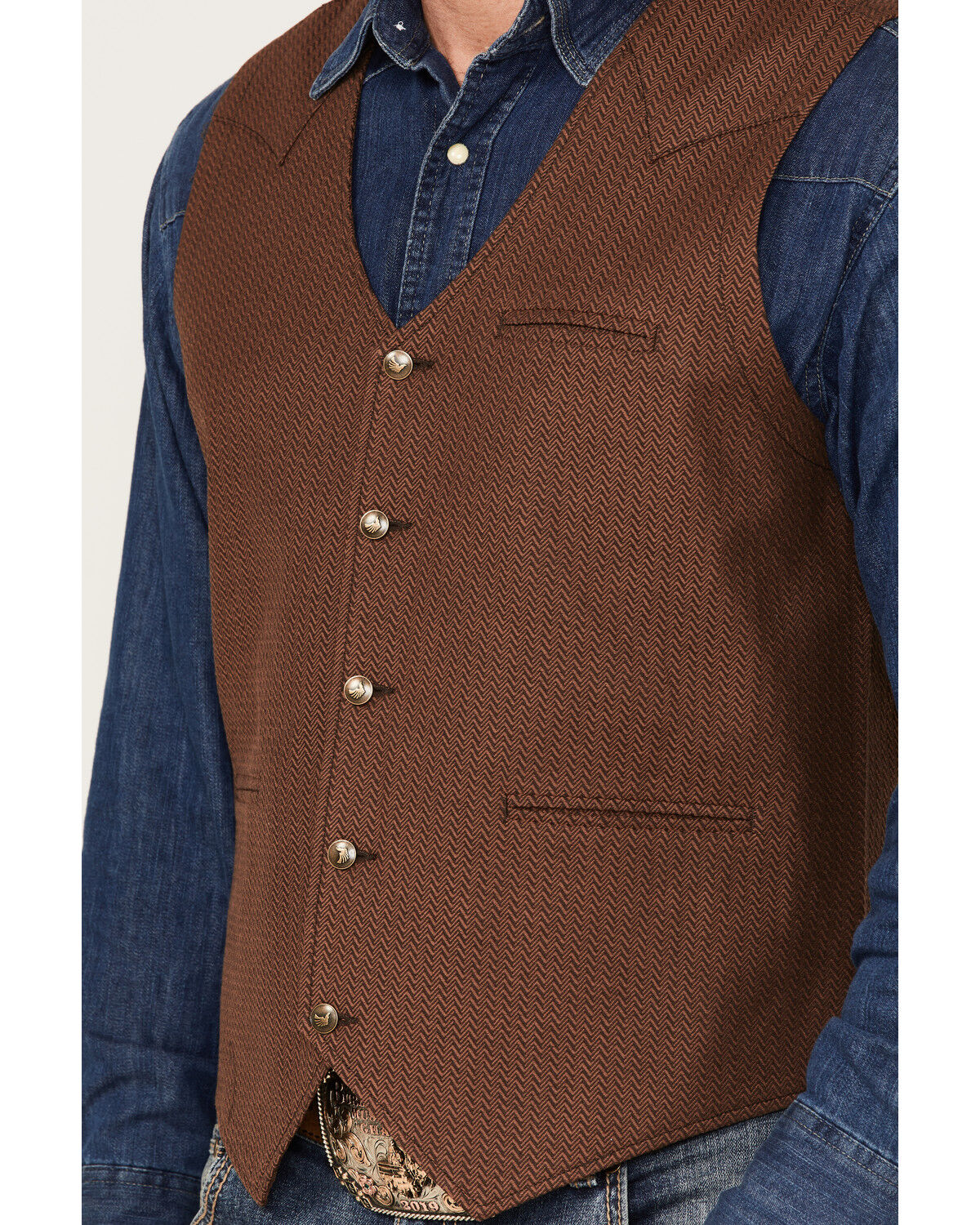 Image #3 - Cody James Men's Sunday Best Vest, , hi-res