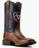 Image #1 - Ariat Men's Sport Freedom Western Boots - Broad Square Toe, Brown, hi-res