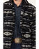 Image #3 - Outback Trading Co Men's Southwestern Print Bomber Jacket, Black, hi-res