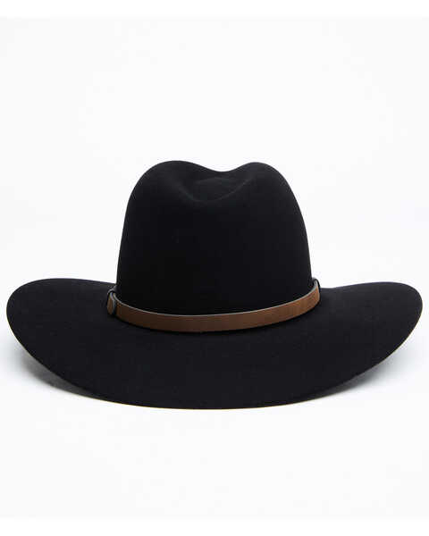 Image #3 - Rodeo King Men's Tracker 5X Felt Western Fashion Hat, Black, hi-res