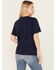 Image #4 - Idyllwind Women's Midnight Rodeo Oversized Graphic Trustie Tee, Blue, hi-res