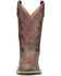 Image #4 - Smoky Mountain Little Girls' Willow Western Boots - Broad Square Toe, Brown, hi-res