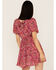Image #4 - Band of the Free Women's Mystery To Me Short Sleeve Mini Dress, Fuscia, hi-res