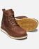 Image #5 - Keen Men's San Jose Work Boots - Aluminum Toe, Lt Brown, hi-res