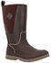 Image #1 - Muck Boots Women's Originals Tall Fleece Boots - Round Toe, Dark Brown, hi-res