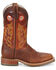 Image #2 - Double H Men's Roper Buckaroo Western Boots - Broad Square Toe, , hi-res