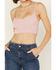 Image #3 - Free People Women's Kickback Seamless Bra, Pink, hi-res