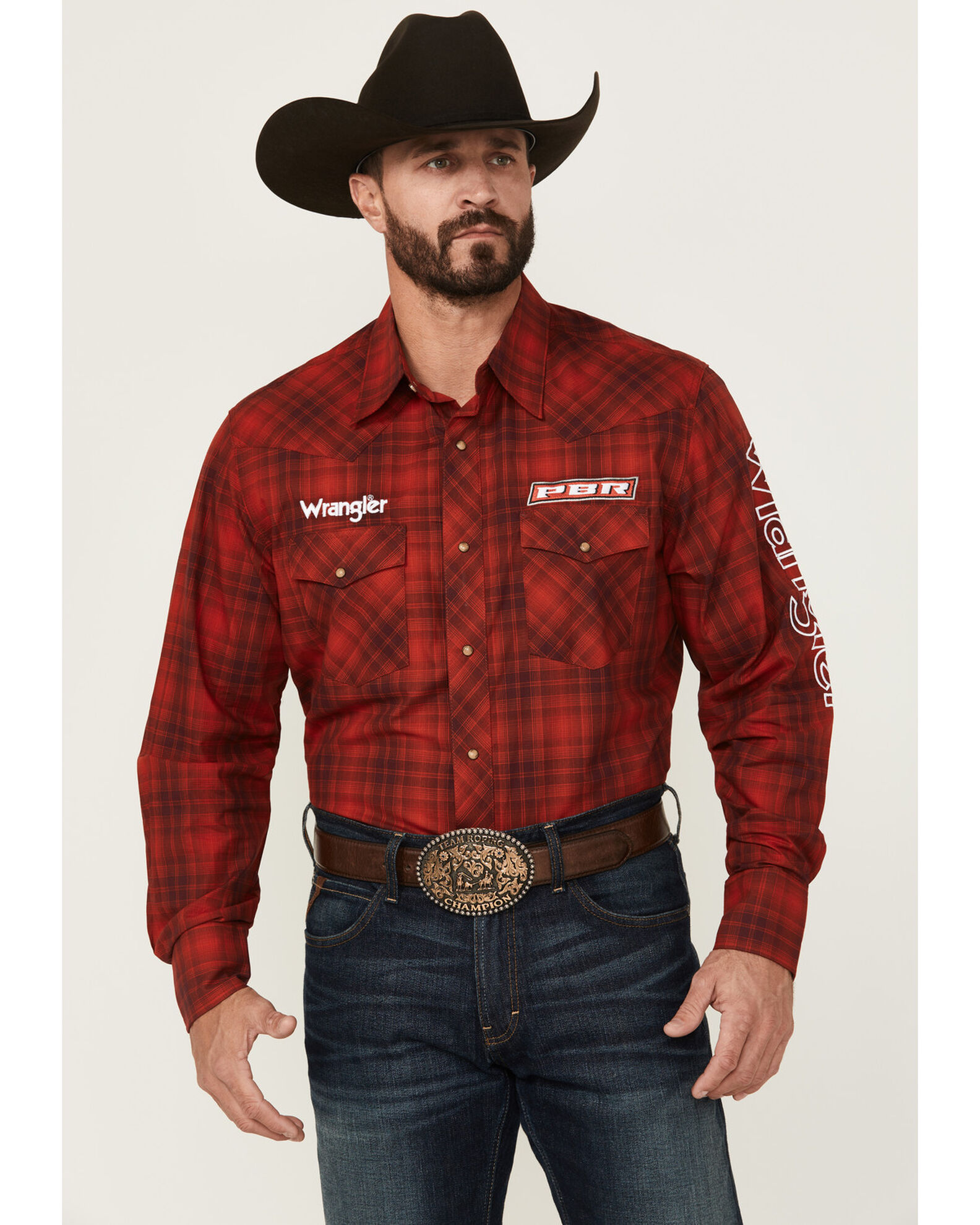 Wrangler pbr shirt cheap